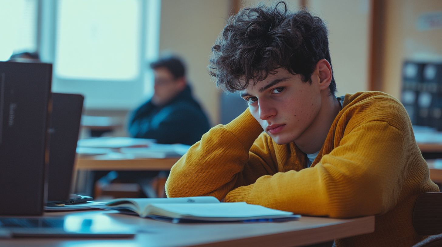 Étudiant choisissant cours intelligence artificielle IA