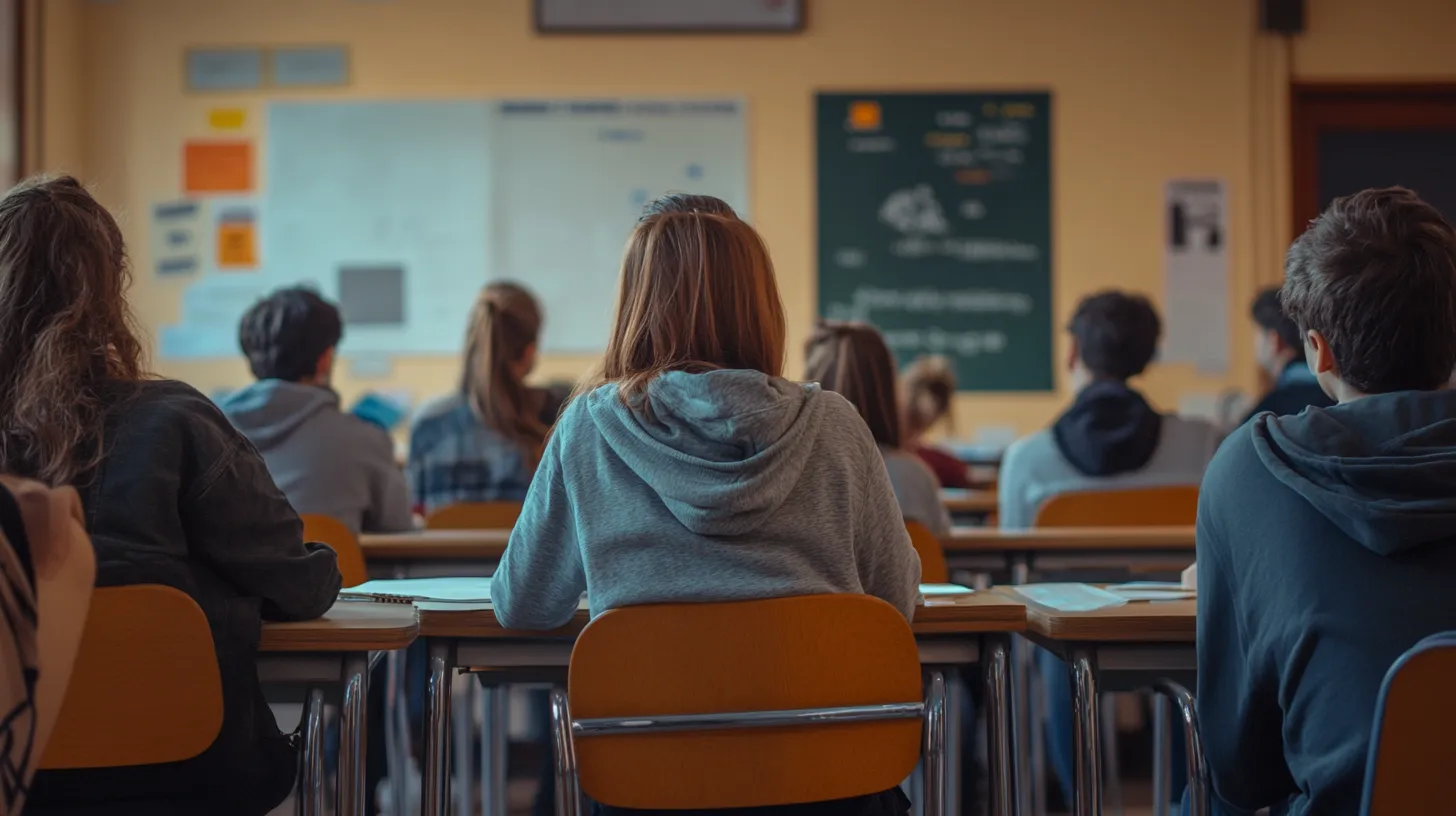 Débat sur l'IA entre élèves en classe