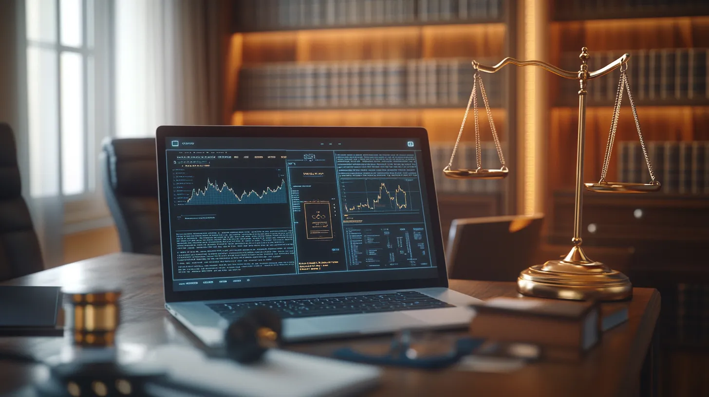 IA transformant travail avocat bureau moderne