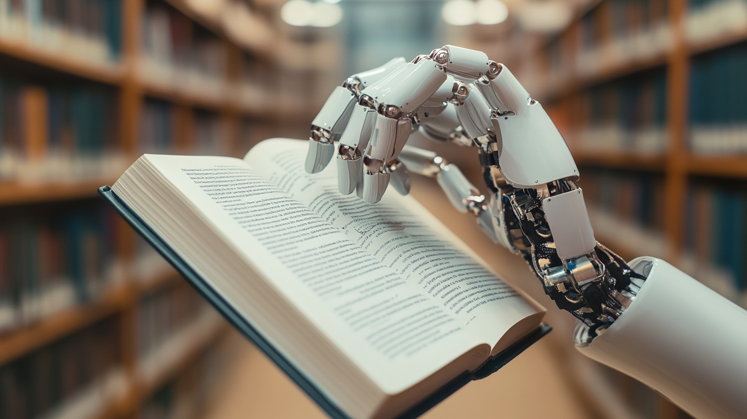 Glossaire de l'Intelligence Artificielle en bibliothèque moderne