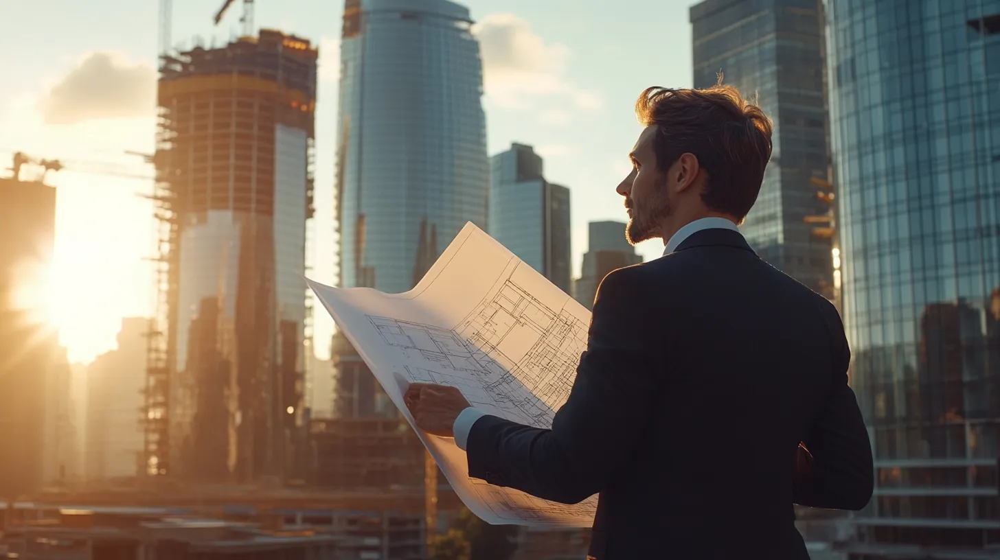 L'IA en architecture analysant des plans