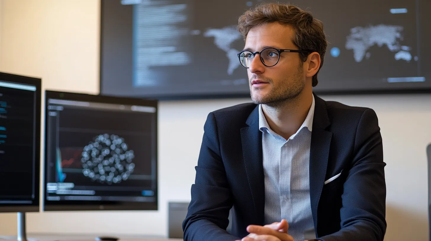 Startups Fintech IA conseil financier bureau moderne