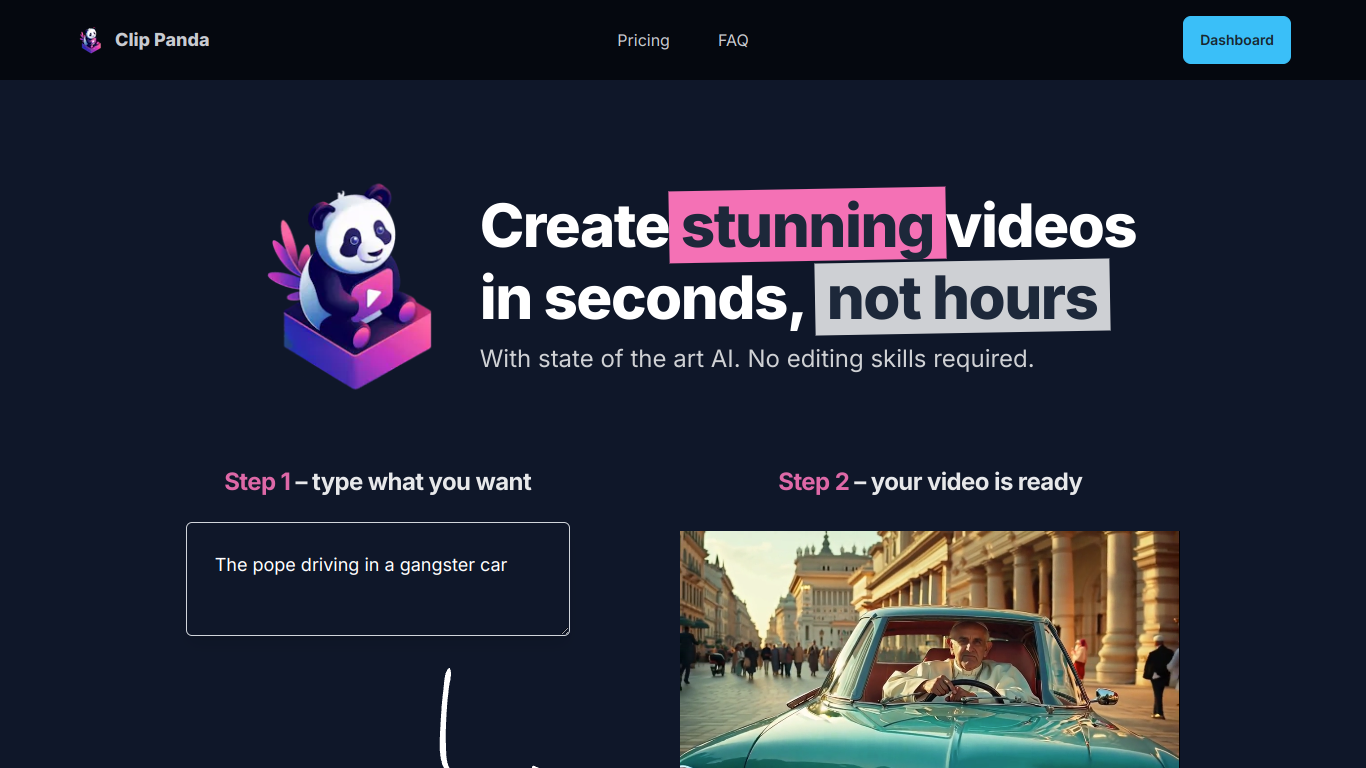 Clip Panda screenshot