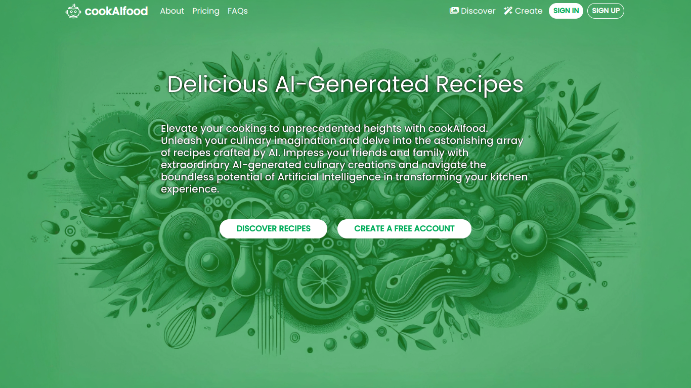 cookAIfood screenshot