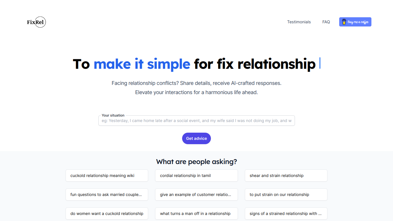 FixRel screenshot