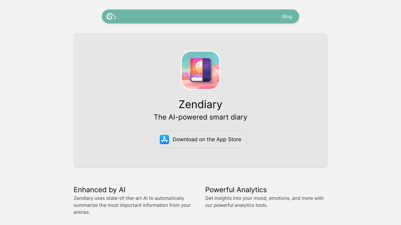 Zendiary screenshot